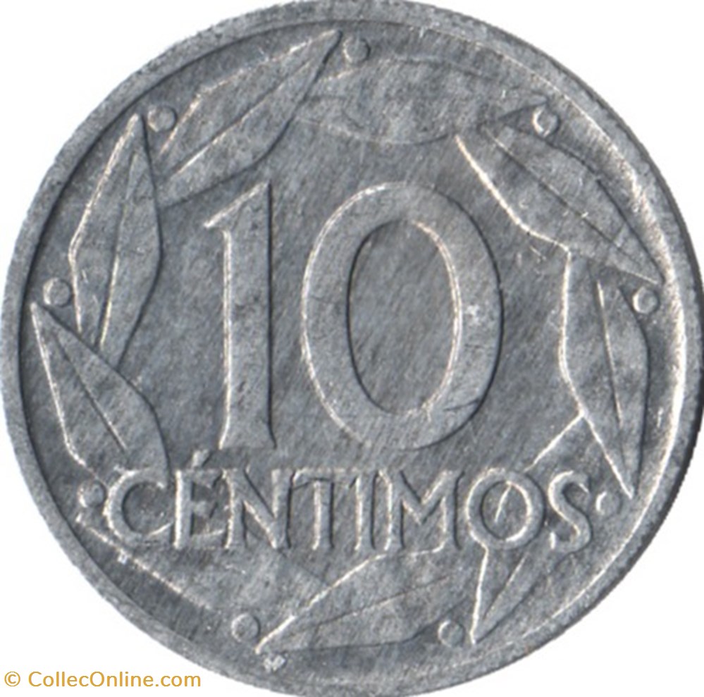 10 centimos Franco Espagne 1959 monnaies monde 10 centimos franco espagne 1959