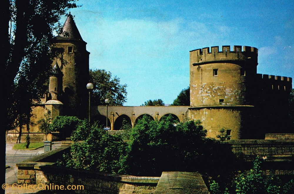 France-Moselle-Metz-La porte des Allemands cartes postales france moselle metz la porte des allemands