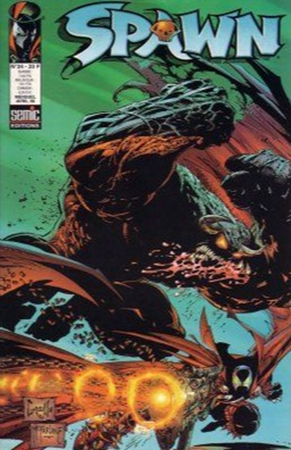 livres bd revues comics spawn vf 1998 tome 24