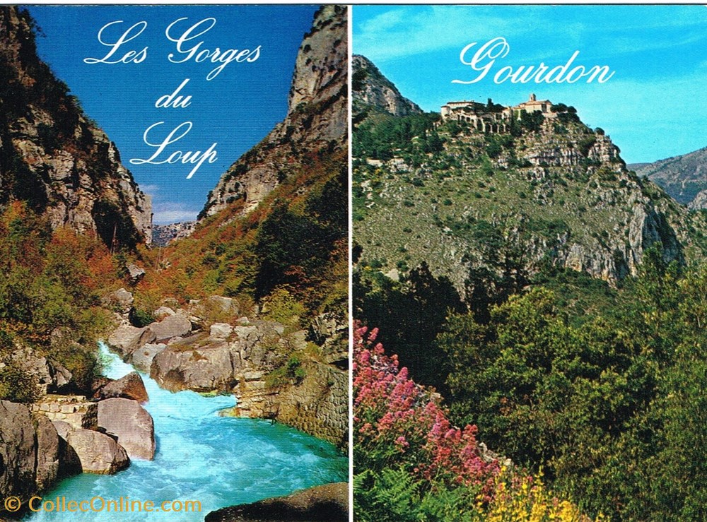 cartes postales france alpes maritimes gourdon