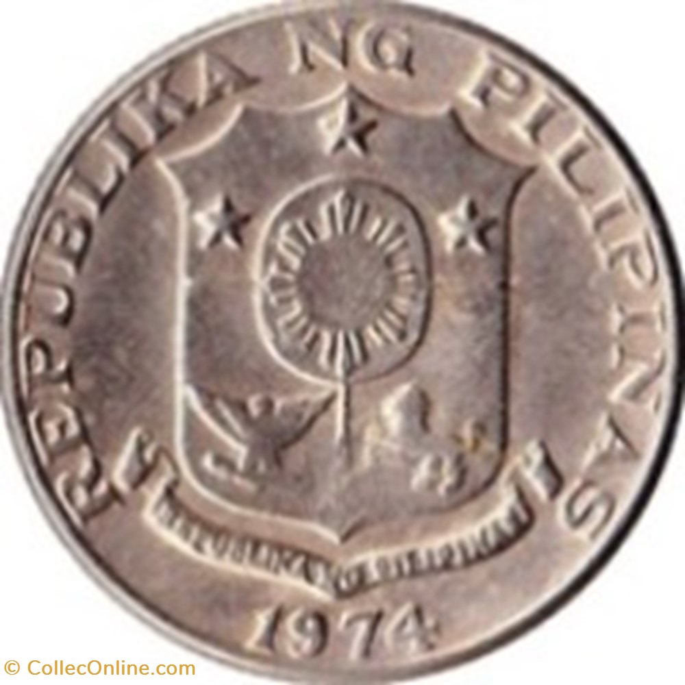 monnaies monde 10 sentimos philippines 1969