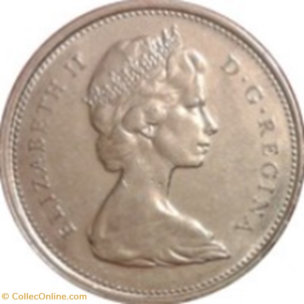 25 cents - Élisabeth II Caribou, 2e effigie Canada 1976 monnaies monde 25 cents elisabeth ii caribou 2e effigie canada 1976