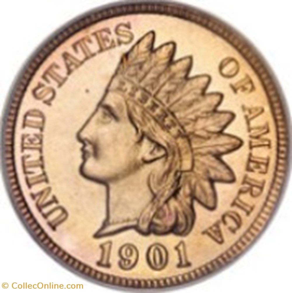 1 cent "Indian Head" Etats Unis 1907 monnaies monde 1 cent indian head etats unis 1907