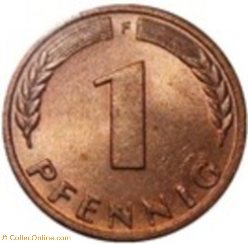 1 Pfennig Allemagne 1981 (J) monnaies monde 1 pfennig allemagne 1981 j