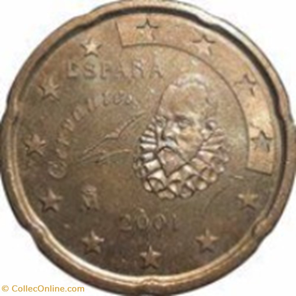 20 Cent Euro-Espagne 1999 monnaies 20 cent euro espagne 1999