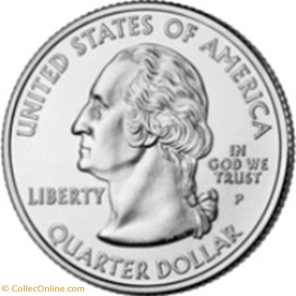 Etats Unis-¼ Dollar "Quarter Maryland" 2000 P monnaies monde etats unis dollar quarter maryland 2000 p