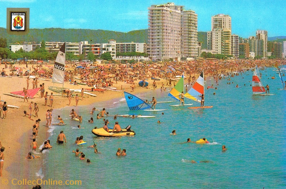 Espagne-Plage d'Aro cartes postales espagne plage aro