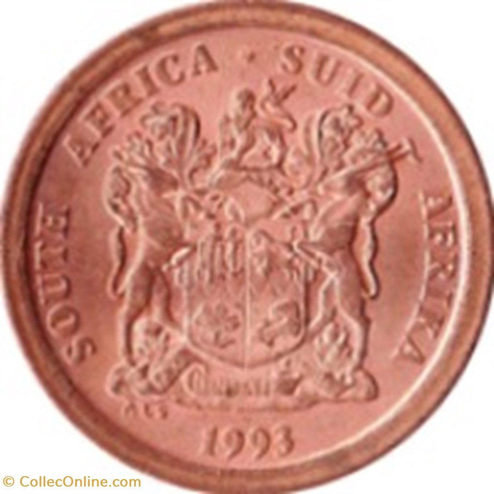 5 cents SOUTH AFRICA - SUID-AFRIKA Afrique du Sud 1992 monnaies monde 5 cents south africa suid afrika afrique du sud 1992