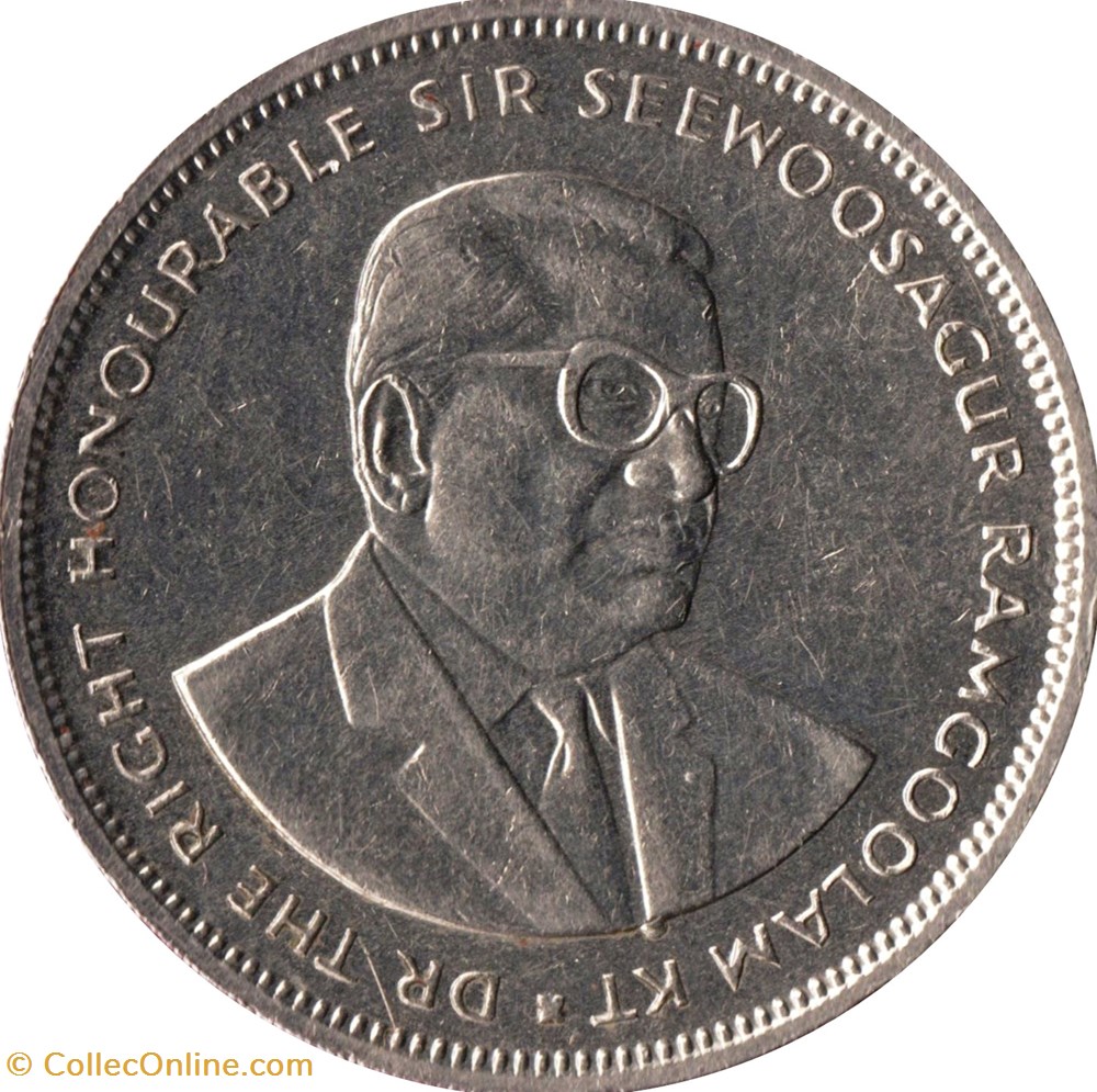 5 Rupees Mauritus 2012 monnaies monde maurice 5 rupees mauritus 2012