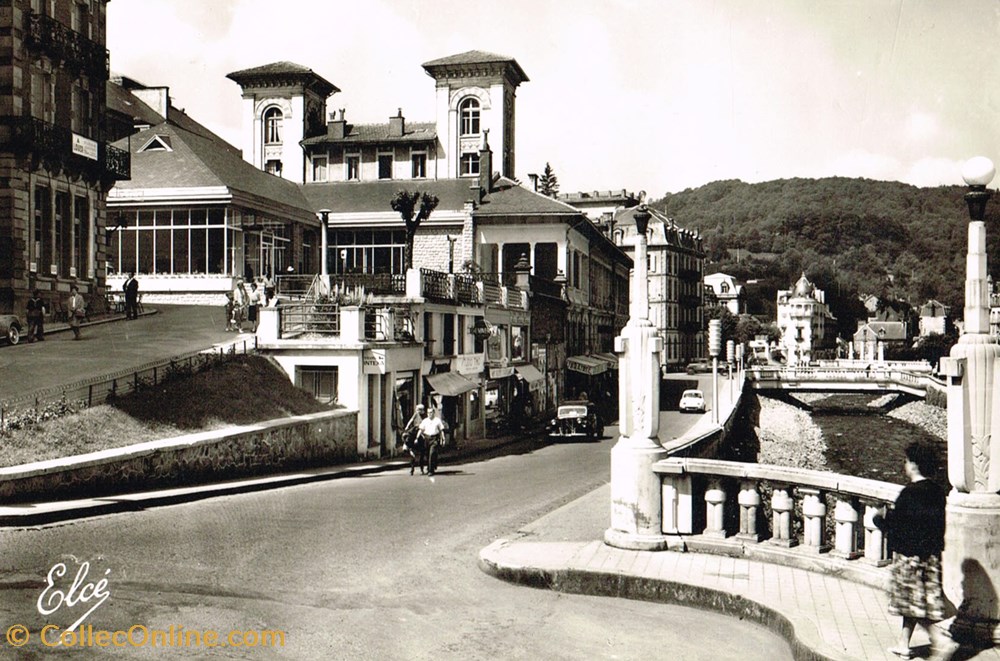 cartes postales france puy de dome la bourboule les ponts