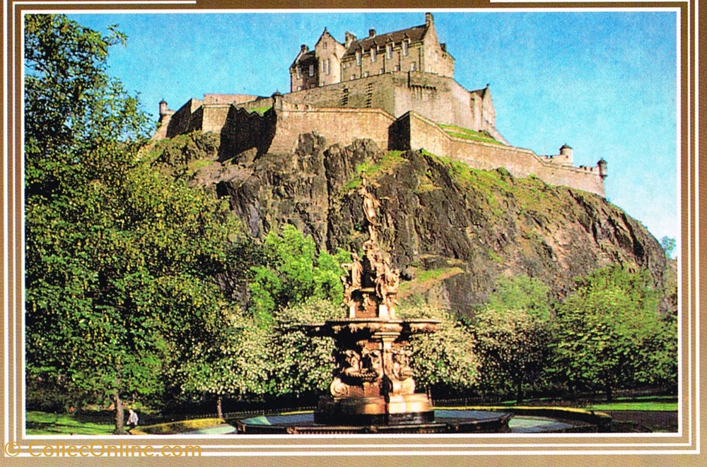 Angleterre-Edinburgh castle cartes postales angleterre edinburgh castle