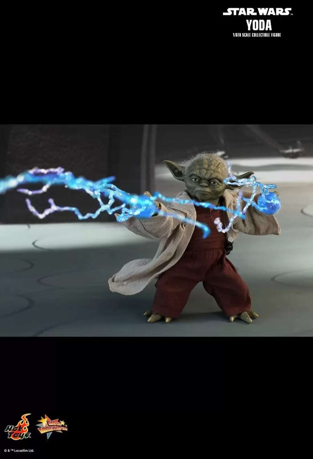 Star Wars-Episode 2 : Attack Of the Clones-Yoda-MMS495 2 figurines cinema star wars episode 2 attack of the clones yoda mms495