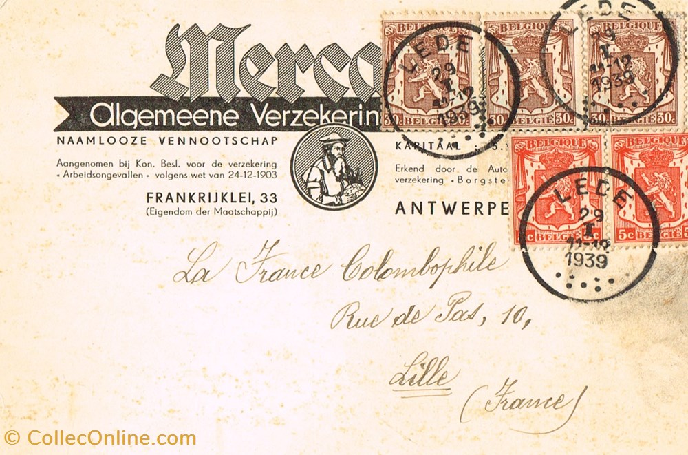 cartes postales belgique lede