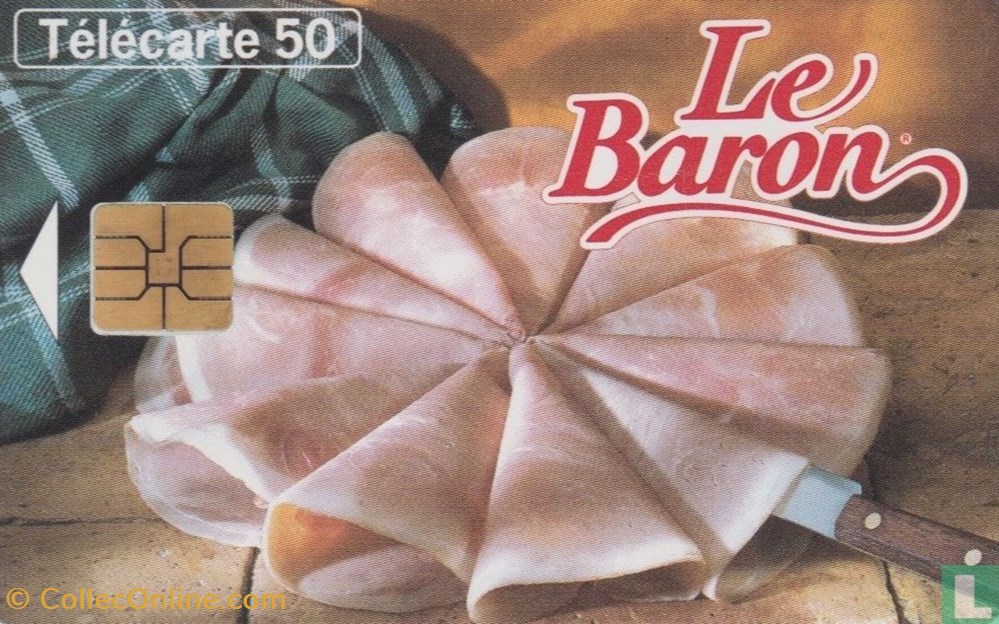 France- Le Baron- Solaïque 03 (1990) divers telecartes cartes telephoniques france le baron solaique 03 1990