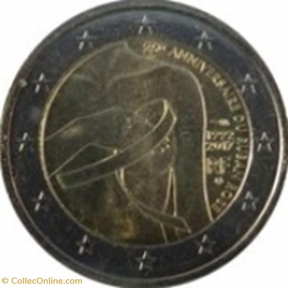2 euros Ruban rose non colorée-France 2017 monnaies 2 euros ruban rose non coloree france 2017