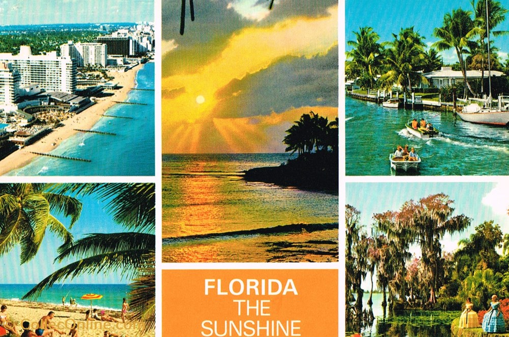 Etats-Unis-Floride cartes postales etats unis floride