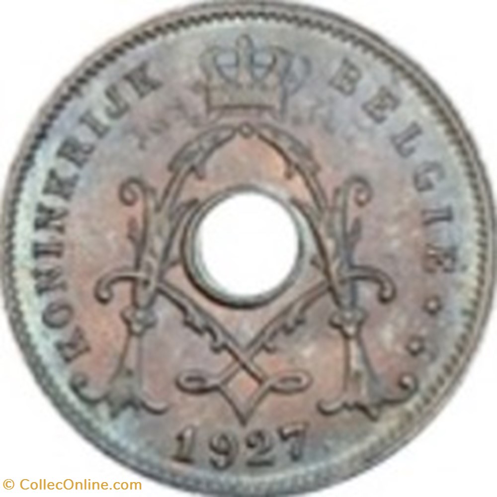 monnaies monde 5 centimes belgique 1914