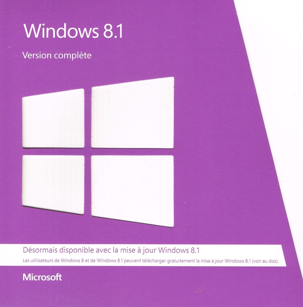 Microsoft Windows 8.1 informatique logiciels microsoft windows 8 1