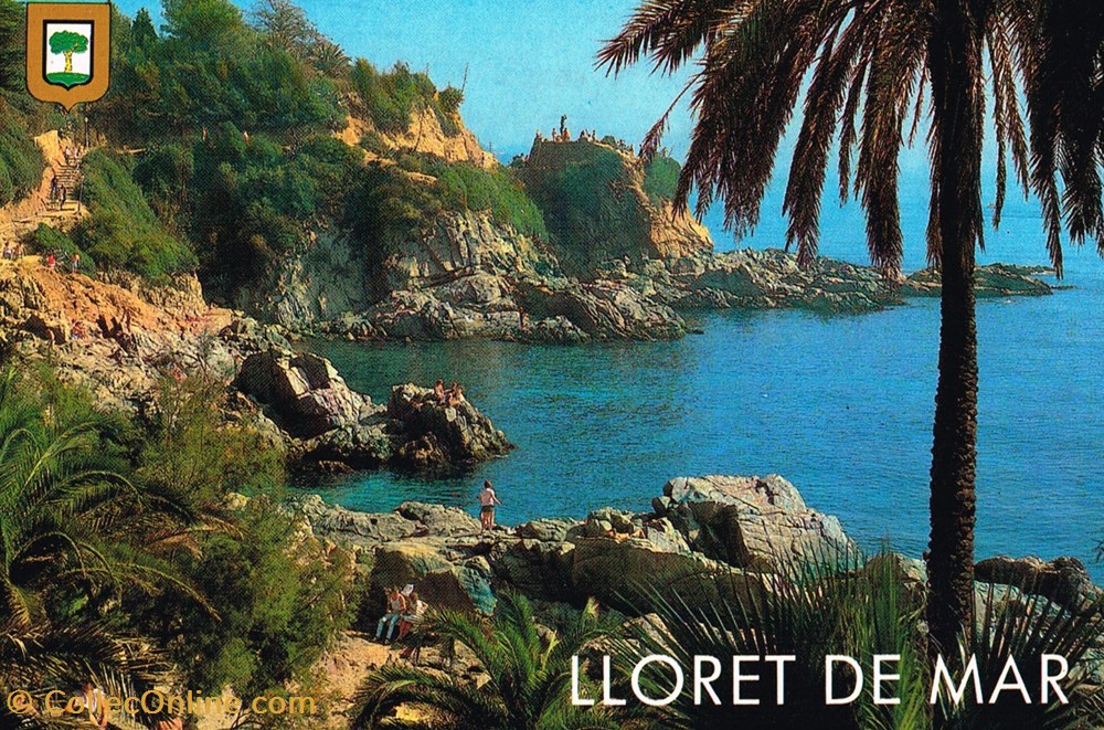 Espagne-Loret del Mar-Crique Banys cartes postales espagne loret del mar crique banys