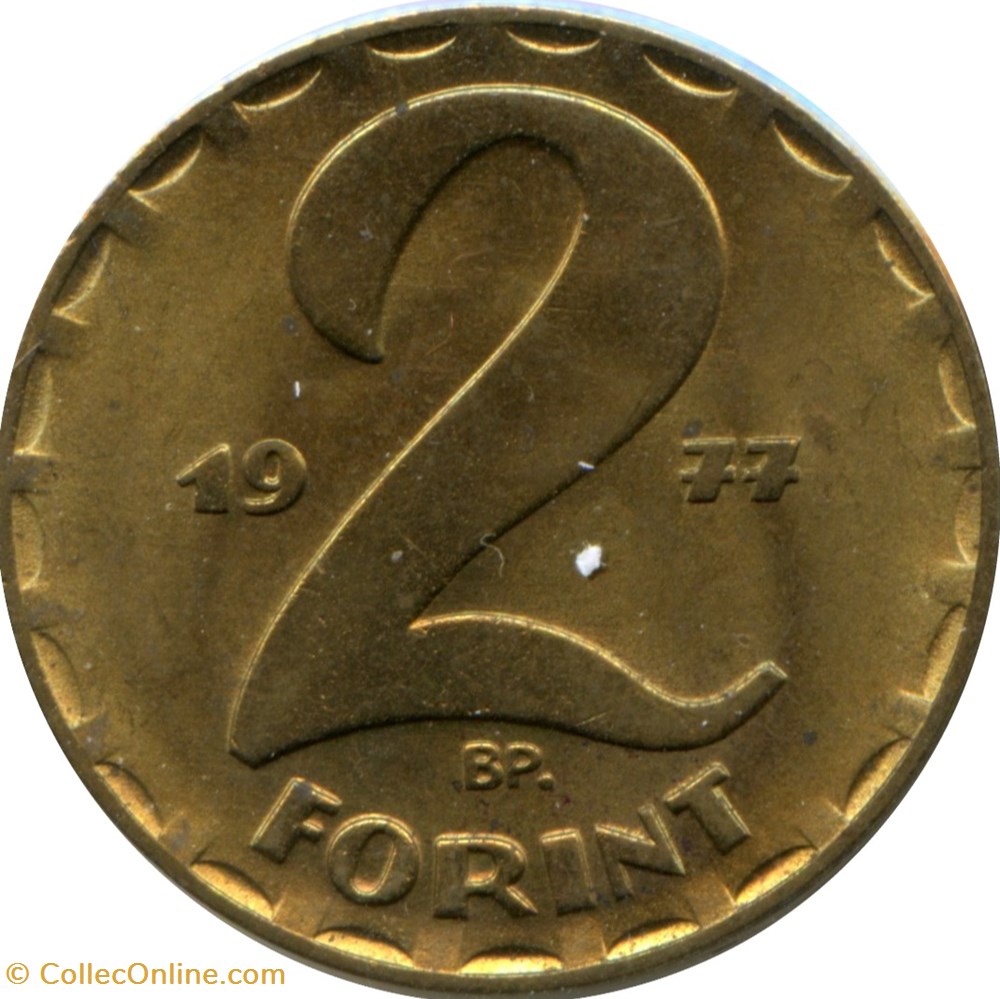 2 Forint Hongrie 1989 monnaies monde 2 forint hongrie 1989