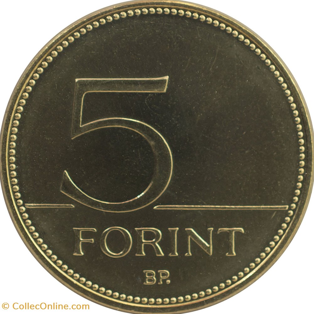 5 Forint Hongrie 2020 monnaies monde 5 forint hongrie 2020