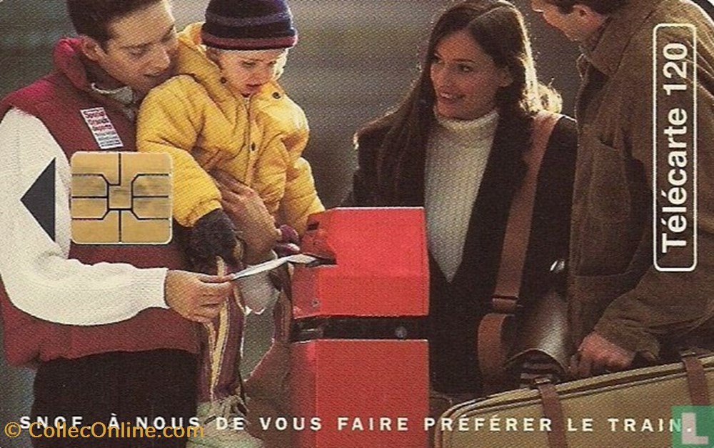 divers telecartes cartes telephoniques france sncf solaique 03 1990