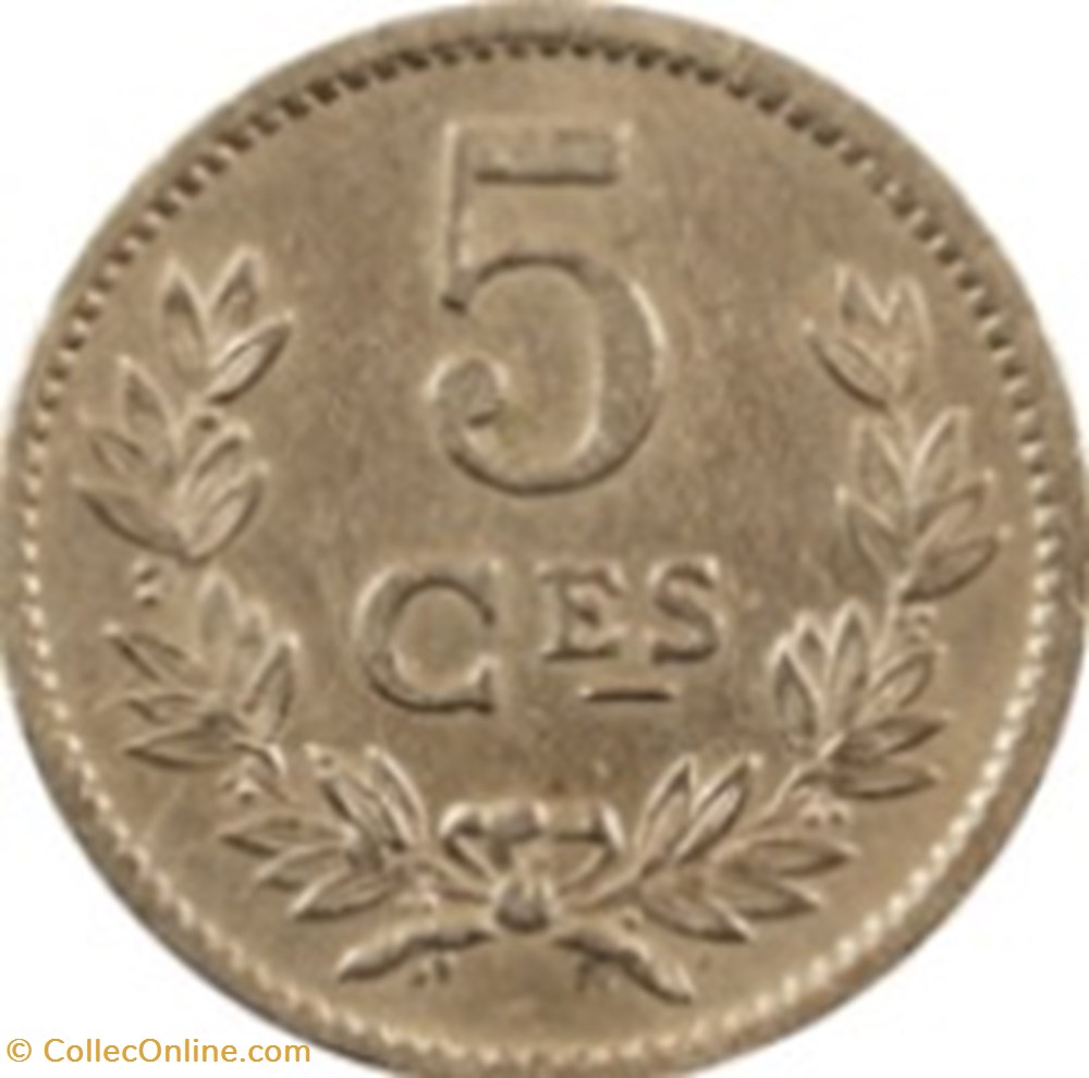 5 centimes - Charlotte Luxembourg 1924 monnaies monde 5 centimes charlotte luxembourg 1924