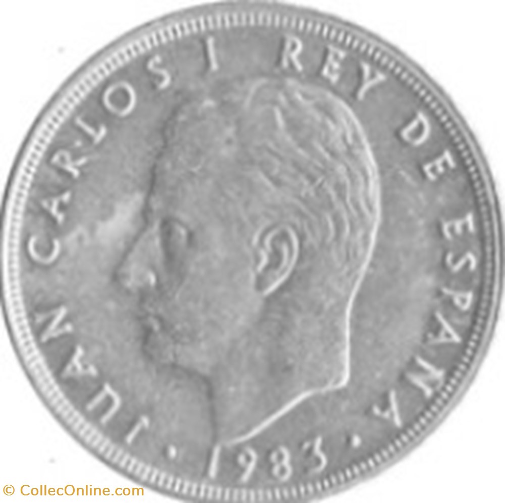 5 Pesetas Espagne 1989 monnaies monde 5 pesetas espagne 1989