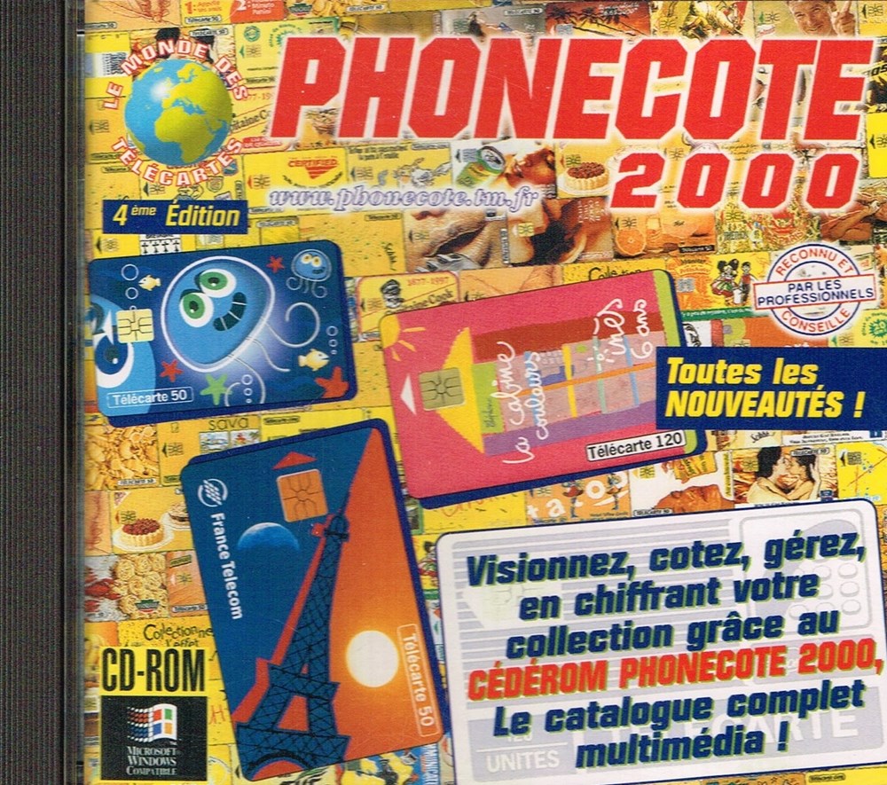 Phonecote 2000 informatique logiciels phonecote 2000