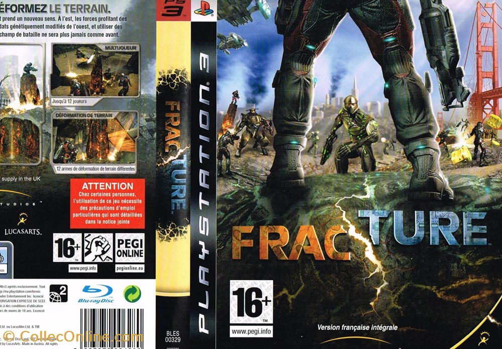 Fracture jeux videos consoles fracture