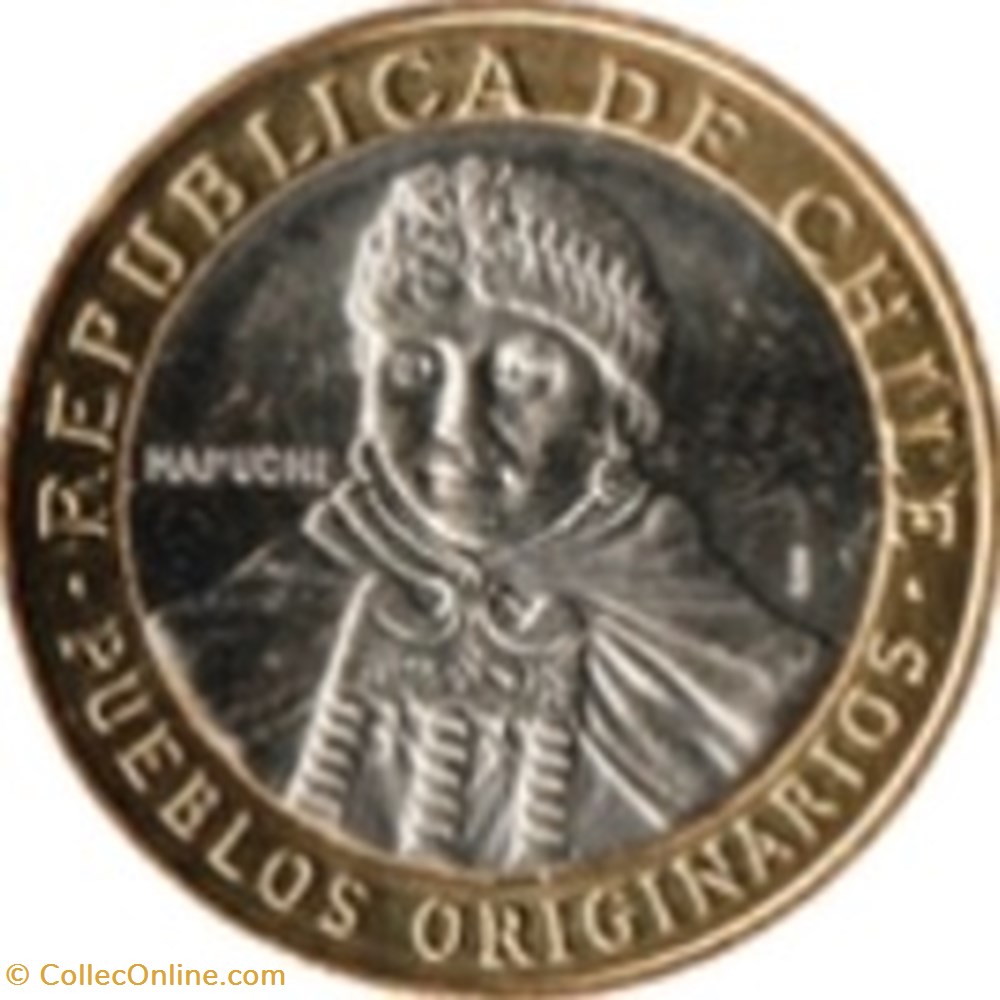 100 pesos Chilli 2012 monnaies monde chili 100 pesos chilli 2012