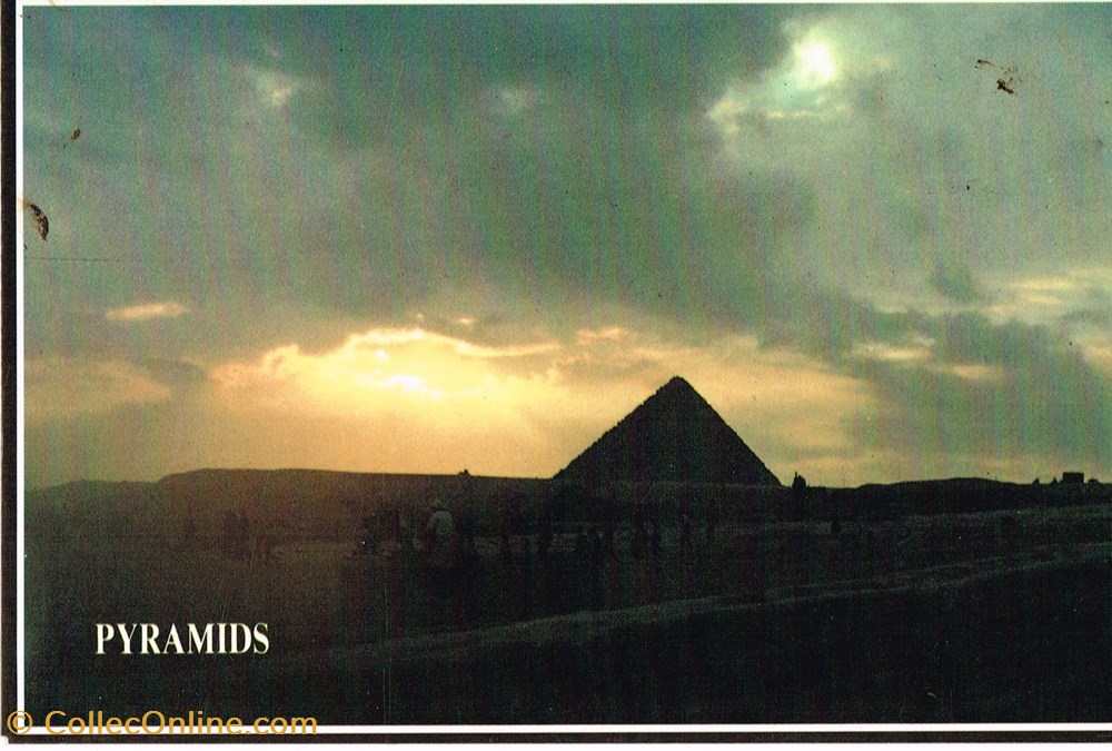 cartes postales egypte les pyramides giza