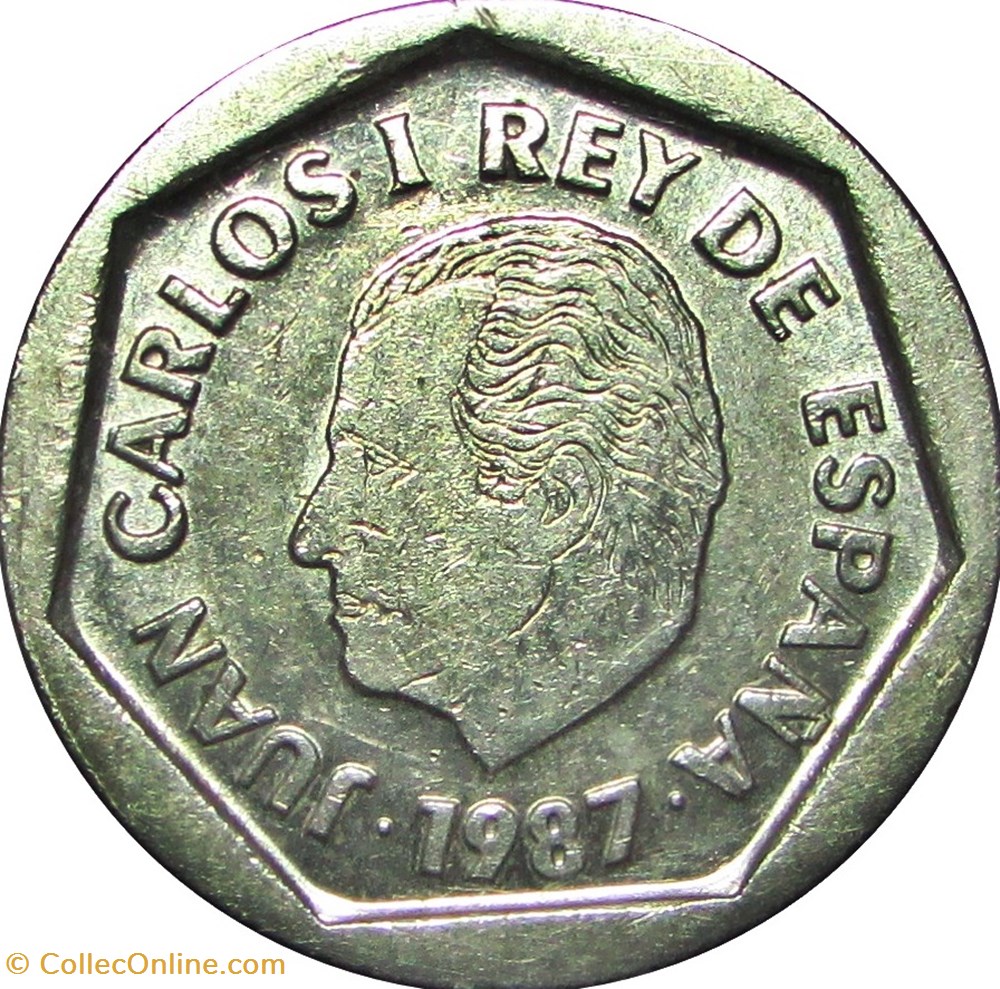 200 pesetas Espagne 1987 monnaies monde 200 pesetas espagne 1987