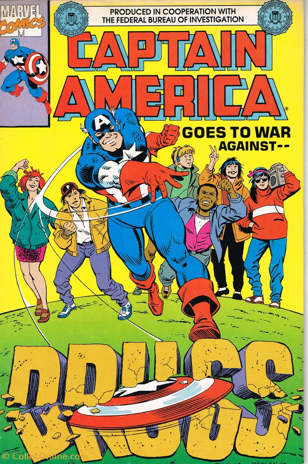 livres bd revues comics captain america vo 1990