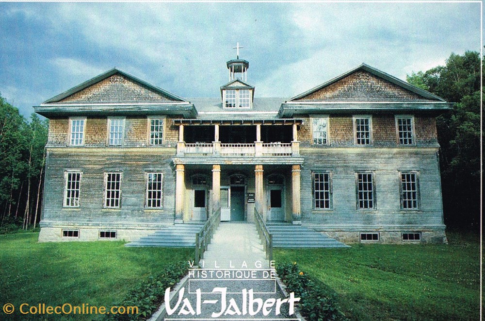 cartes postales canada quebec lac saint jean val jalbert