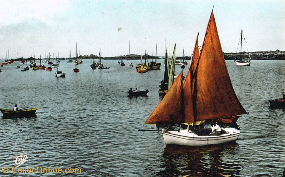 France-Voiliers au port cartes postales france voiliers au port