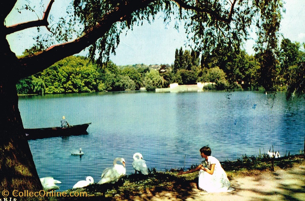 France-Rhône-Lyon-Parc de la tête d'Or cartes postales france rhone lyon parc de la tete or