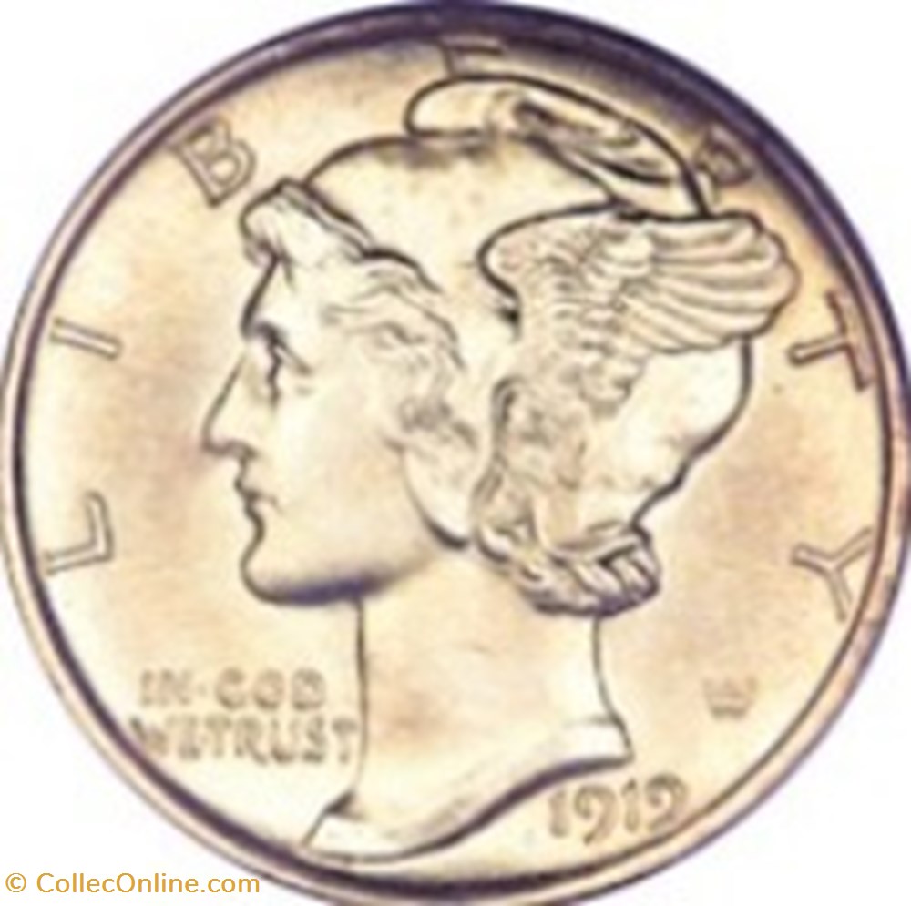One Dime United States type Mercury 1944 D monnaies monde etats unis one dime united states type mercury 1944 d