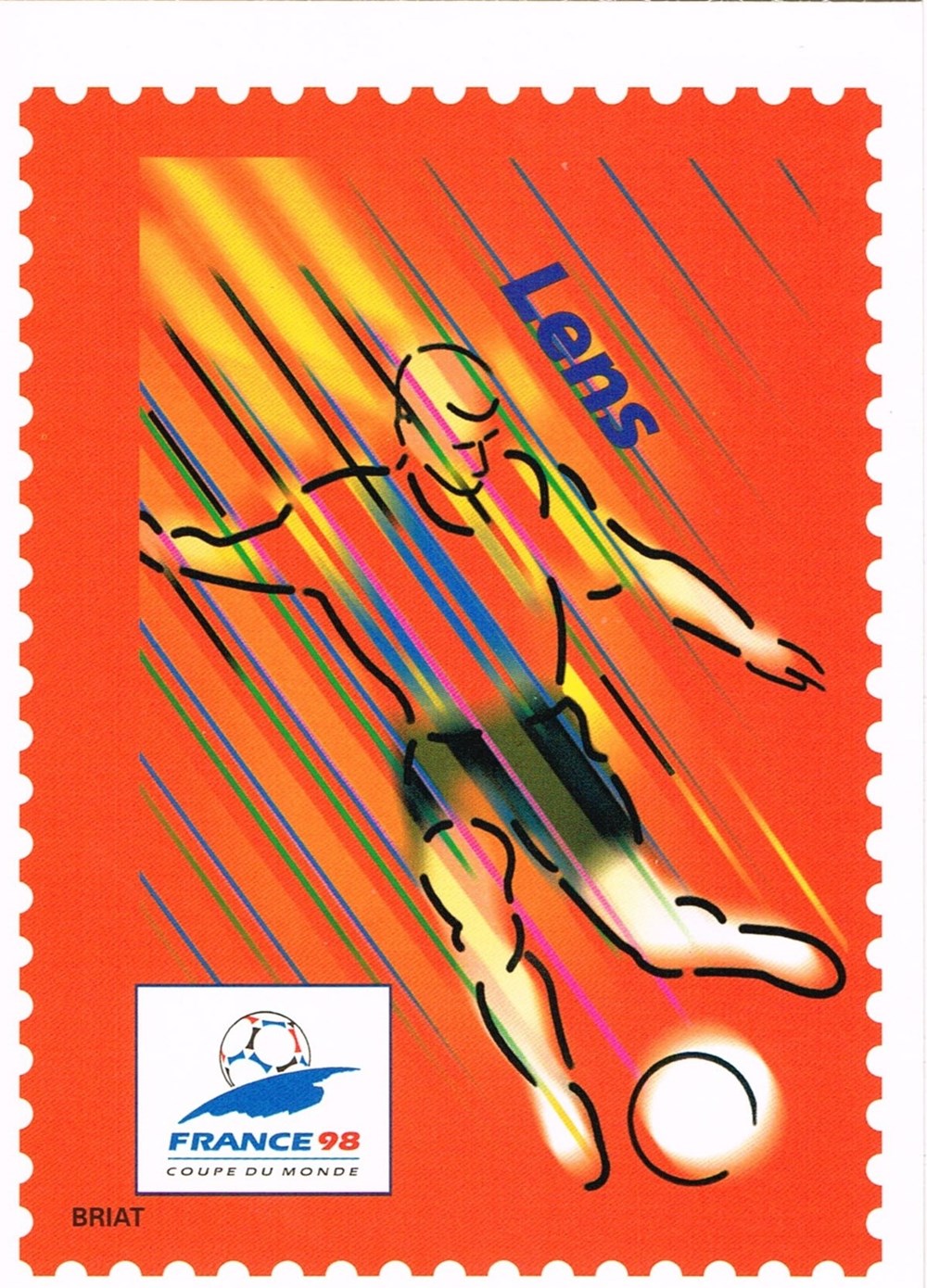 timbres europe carte poste france 98
