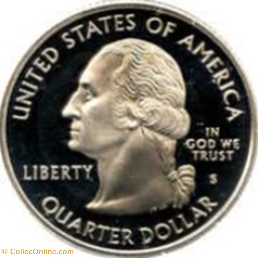 monnaies monde etats unis dollar quarter nouveau mexique 2008 d