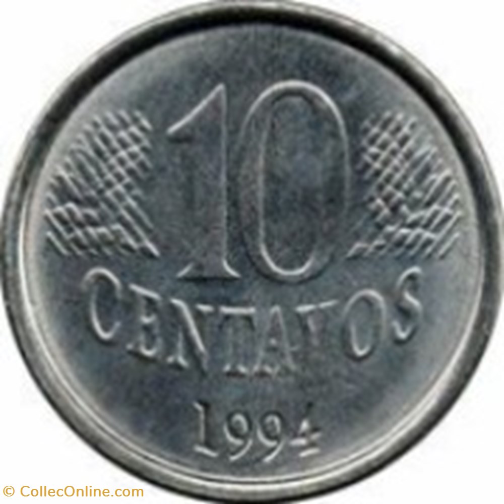 10 centavos Brésil 1994 monnaies monde 10 centavos bresil 1994