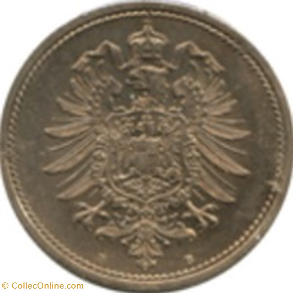 10 Pfennig Empire Allemagne 1873 (A) monnaies monde 10 pfennig empire allemagne 1873 a