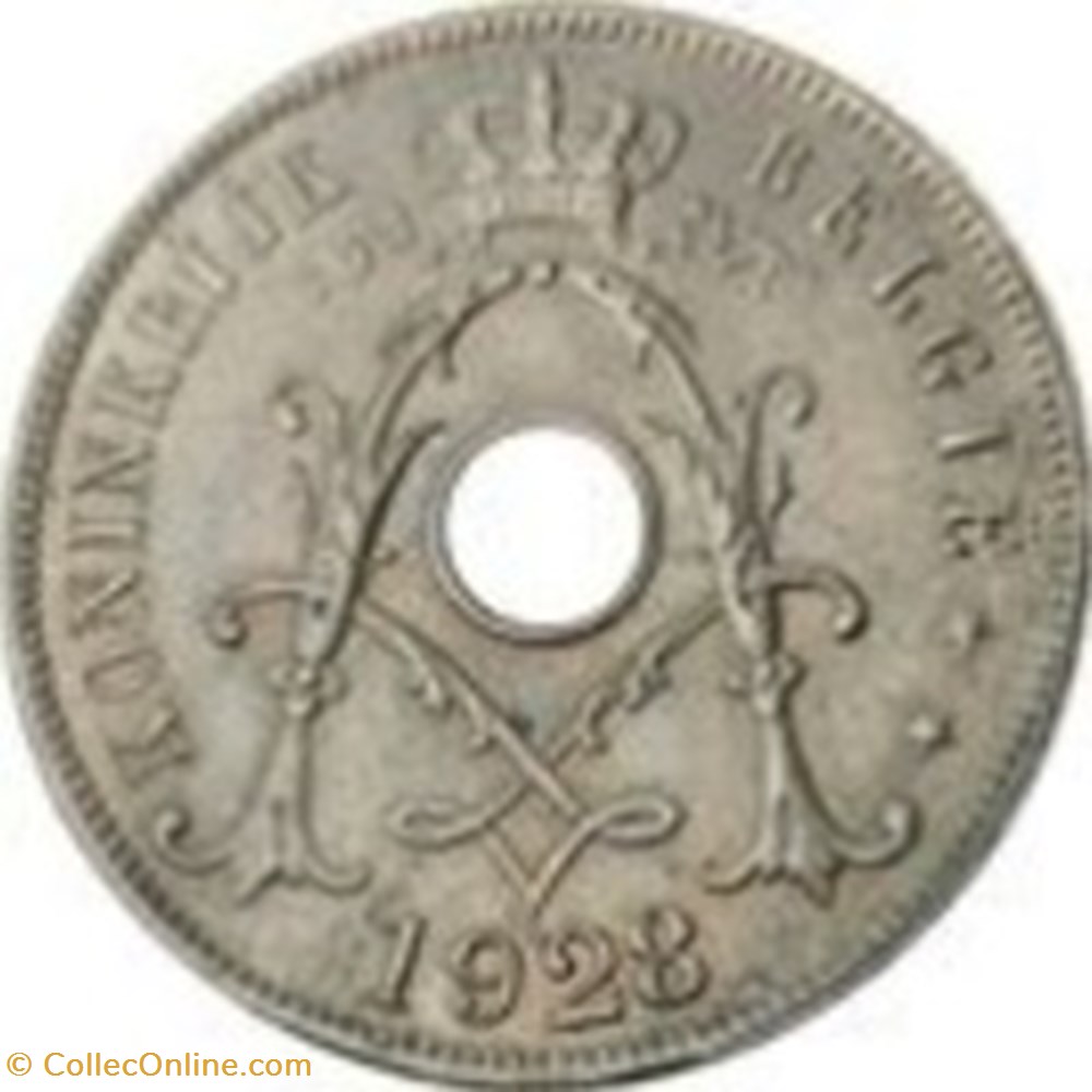 25 centimes 1921 Belgique monnaies monde 25 centimes 1921 belgique