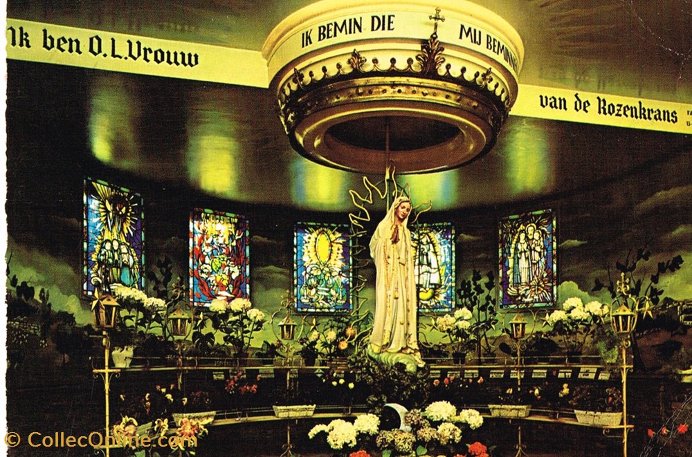 cartes postales belgique de panne sanctuaire notre dame de fatima