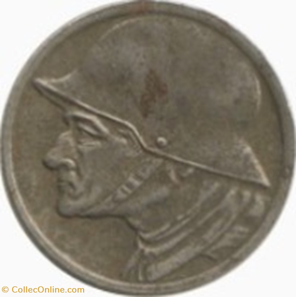 monde 10 pfennig duren allemagne 1918 monnaies de necessite officielles