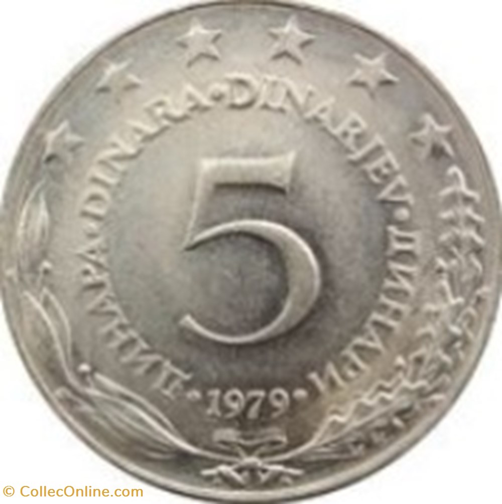 5 Dinar Yougoslavie 1972 monnaies monde allemagne 5 dinar yougoslavie 1972