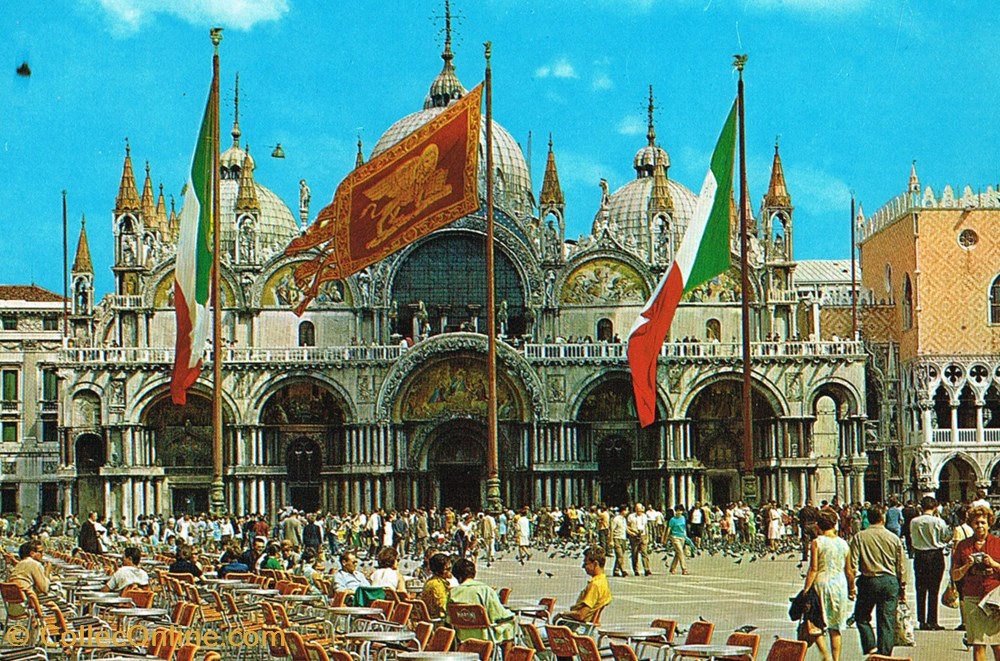 cartes postales italie venise eglise saint marco