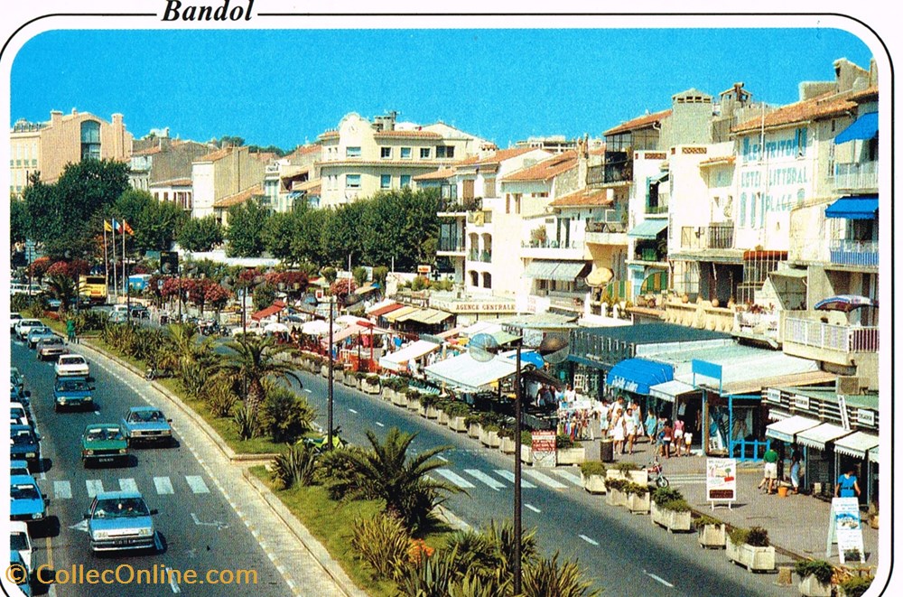 France-Var-Bandol-Quai de Gaulle cartes postales france var bandol quai de gaulle