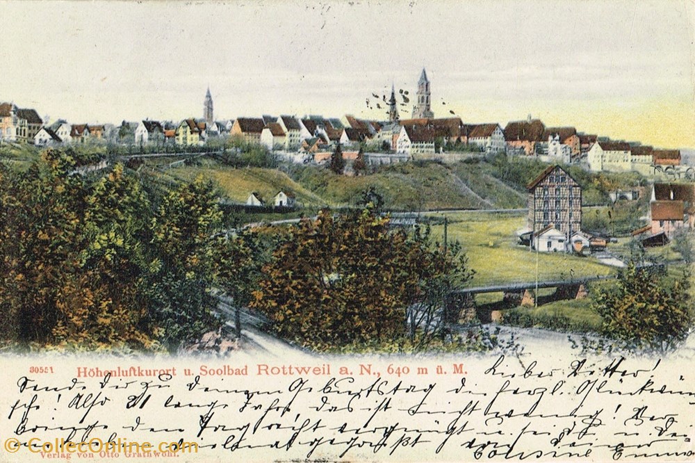 cartes postales allemagne rottweil