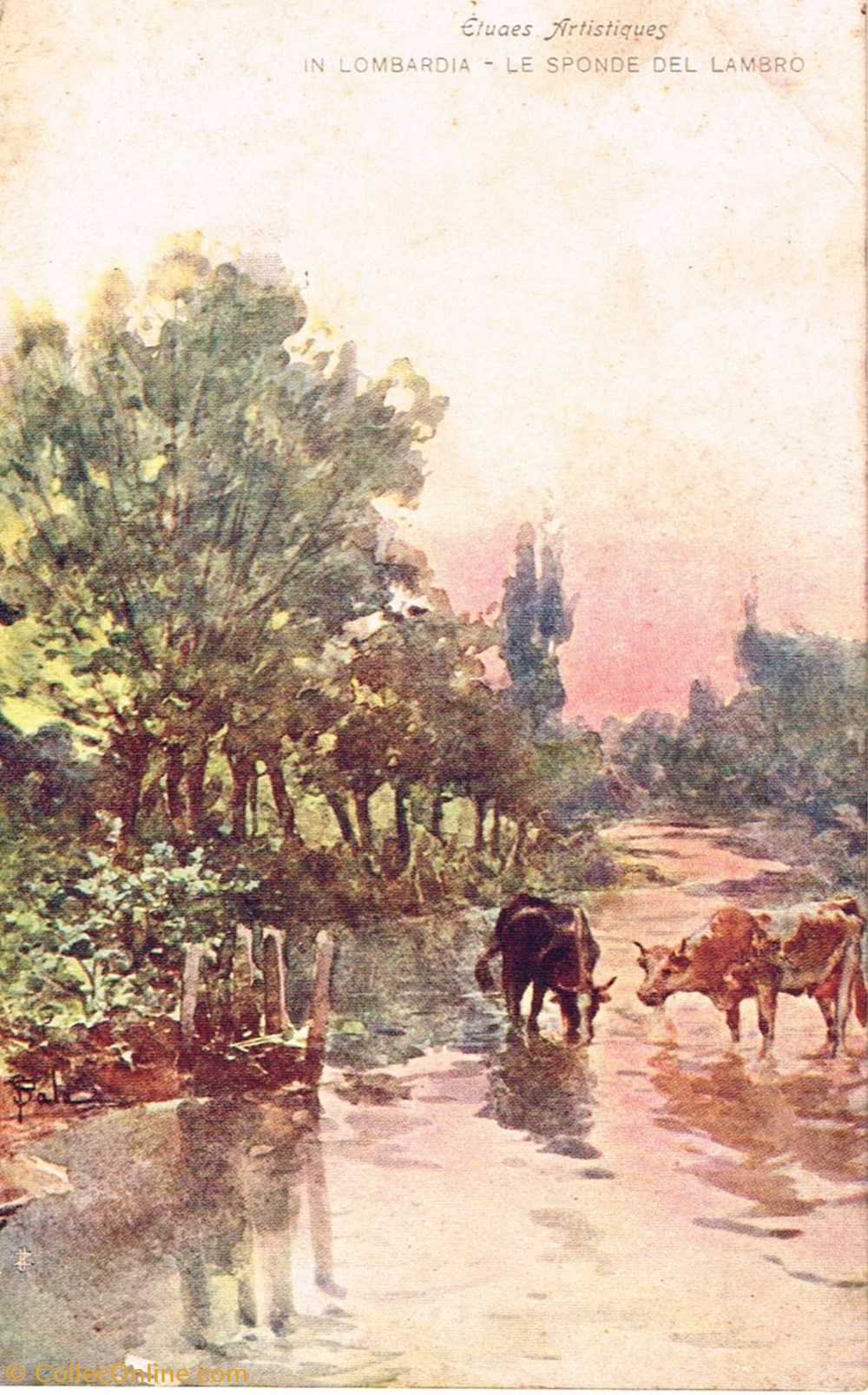cartes postales italie lombardie sponde del lambro
